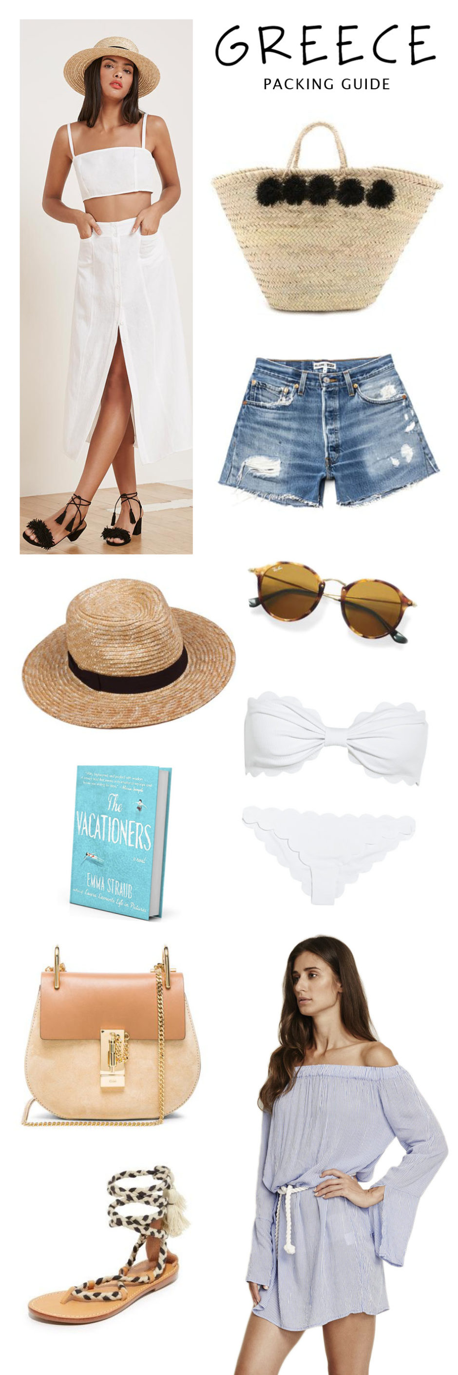 Greece Guide: Packing Inspiration – Hannah Shelby